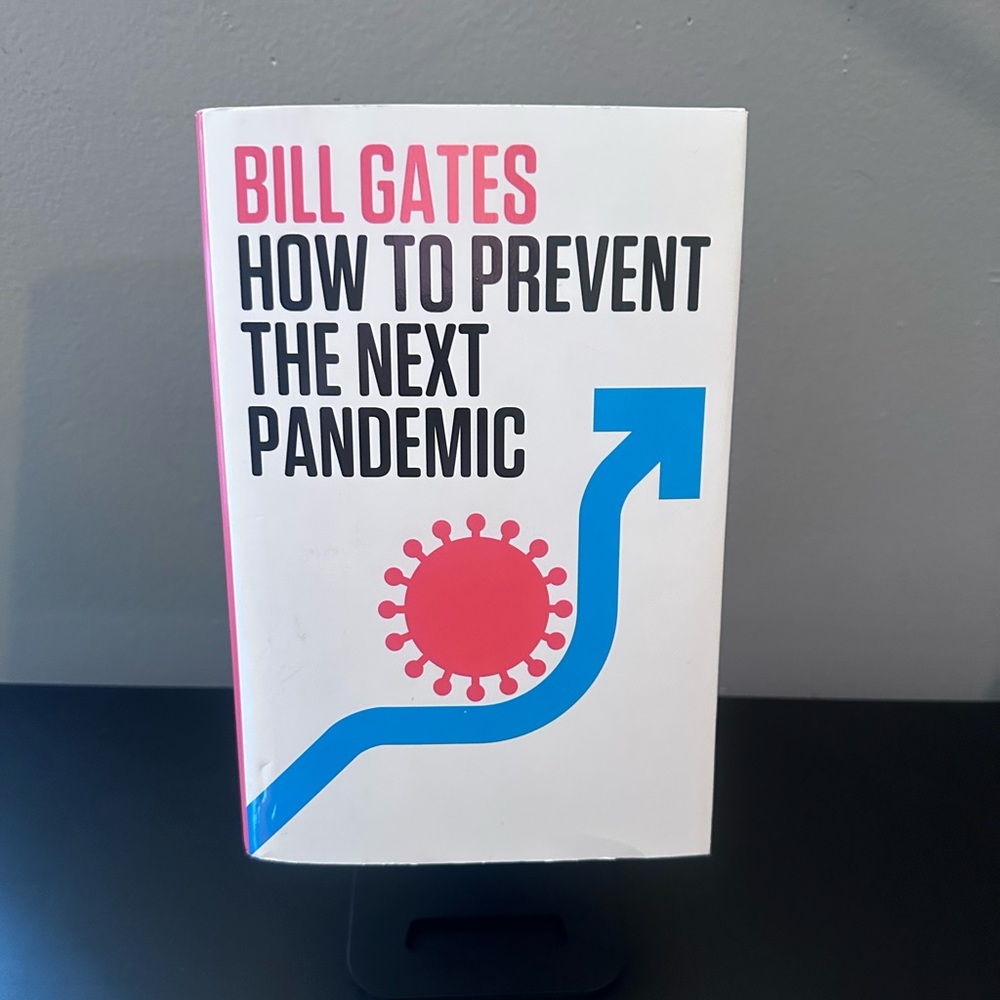 Bill Gates How to Prevent the Next Pandemic Hardcover Book Global Health